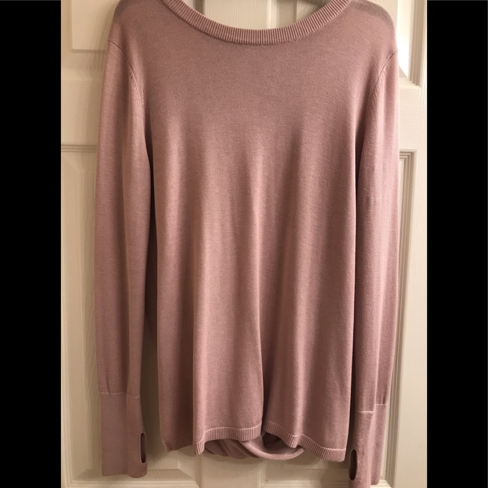Pink Bring it Backbend Lululemon sweater